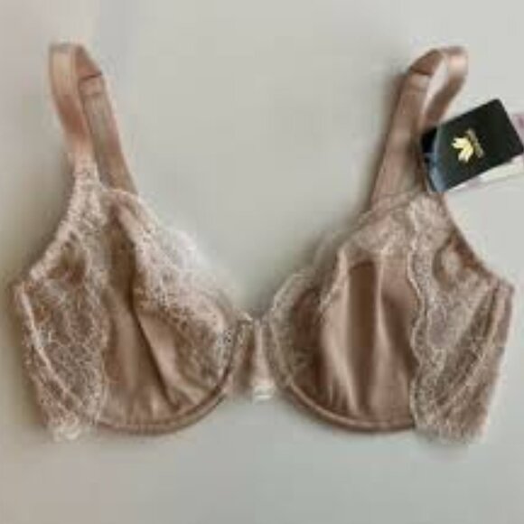 WACOAL 852256 " Not a Nursing BRA"  ** FREE SHIP ** 30C/D Lace Soft Cup UNLINED - Picture 1 of 2